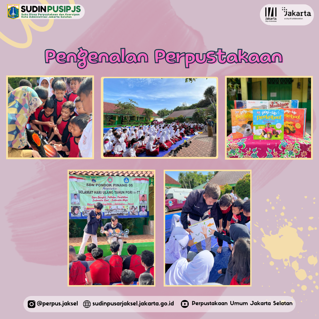 Literacy And Fun Art To SDN Pondok Pinang 05